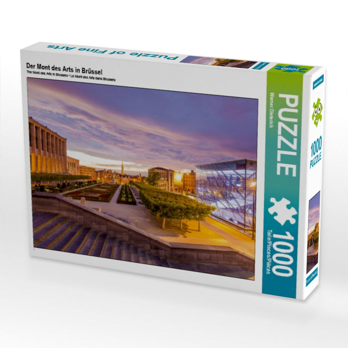 Der Mont des Arts in Brüssel - CALVENDO Foto-Puzzle - calvendoverlag 32.99