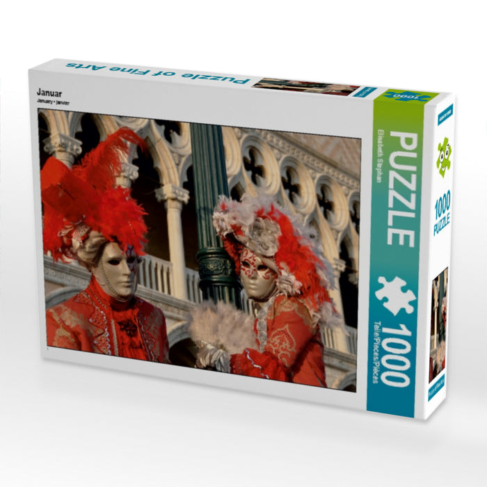 Januar - CALVENDO Foto-Puzzle - calvendoverlag 29.99