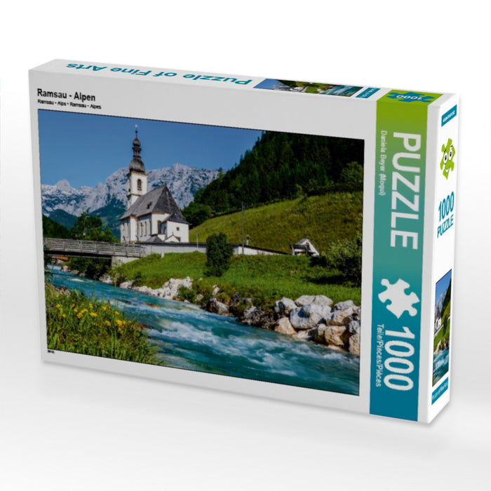 Ramsau - Alpen - CALVENDO Foto-Puzzle - calvendoverlag 29.99