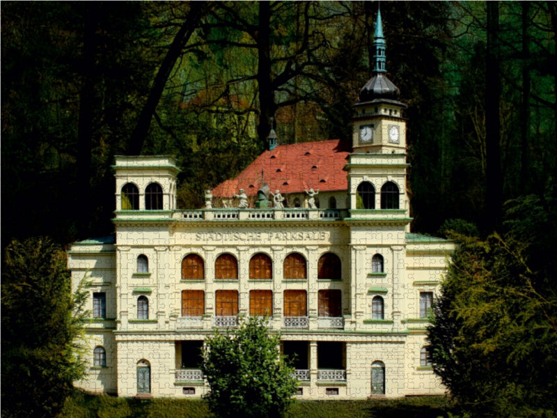 Städtische Parksäle Komotau (Theater) - CALVENDO Foto-Puzzle - calvendoverlag 39.99