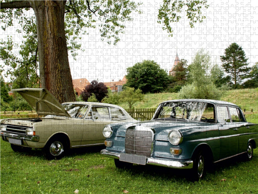 Automobile vergangener Jahrzehnte - CALVENDO Foto-Puzzle - calvendoverlag 29.99
