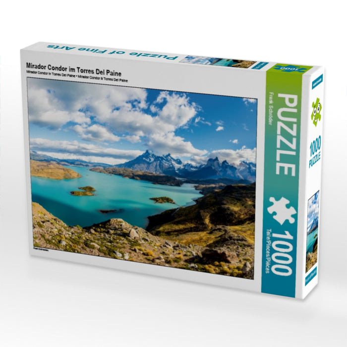 Mirador Condor im Torres Del Paine - CALVENDO Foto-Puzzle - calvendoverlag 29.99