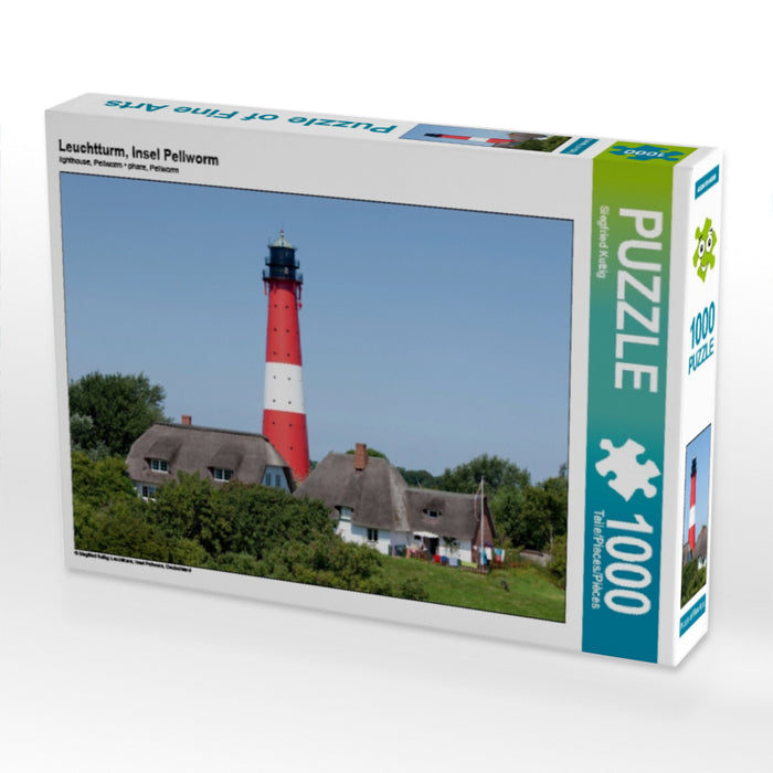 Leuchtturm, Insel Pellworm - CALVENDO Foto-Puzzle - calvendoverlag 39.99