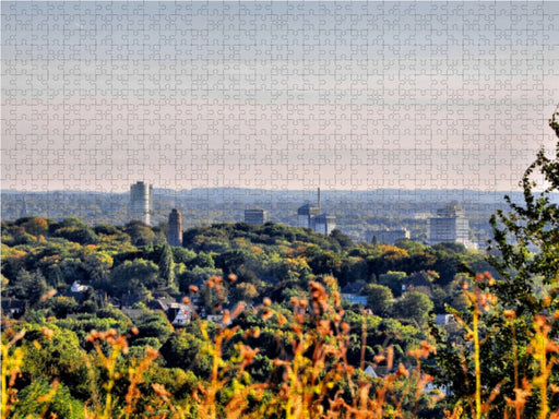 Blick zum Zentrum vom Tippelsberg - CALVENDO Foto-Puzzle - calvendoverlag 29.99