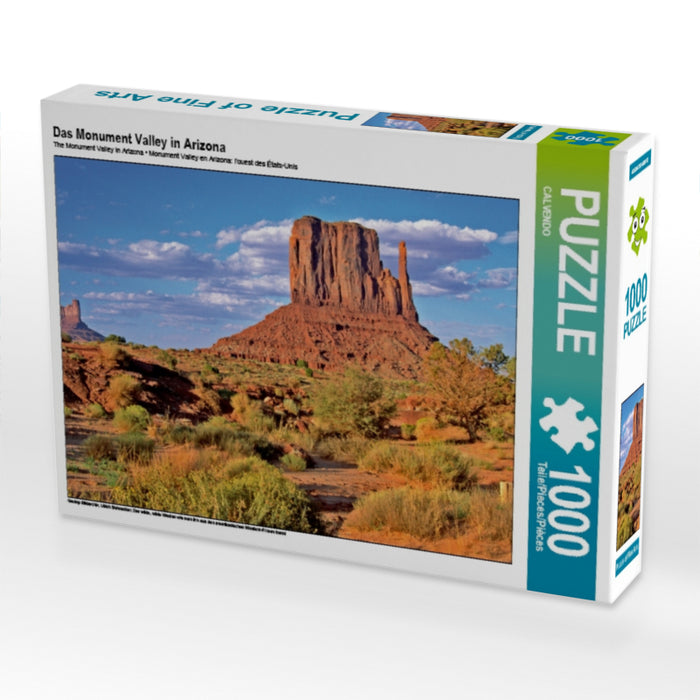 Das Monument Valley in Arizona - CALVENDO Foto-Puzzle - calvendoverlag 29.99