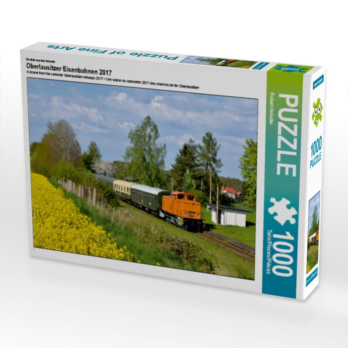 Oberlausitzer Eisenbahnen 2017 - CALVENDO Foto-Puzzle - calvendoverlag 29.99