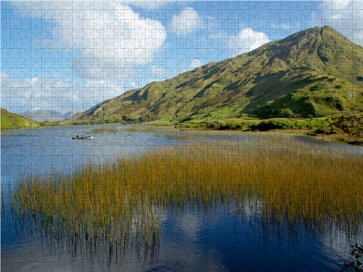 Kylemore Lough, Connemara, Co. Galway - CALVENDO Foto-Puzzle - calvendoverlag 39.99