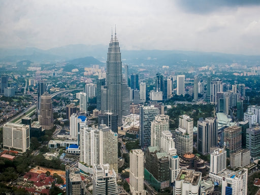 Blick über Kuala Lumpur - CALVENDO Foto-Puzzle - calvendoverlag 29.99