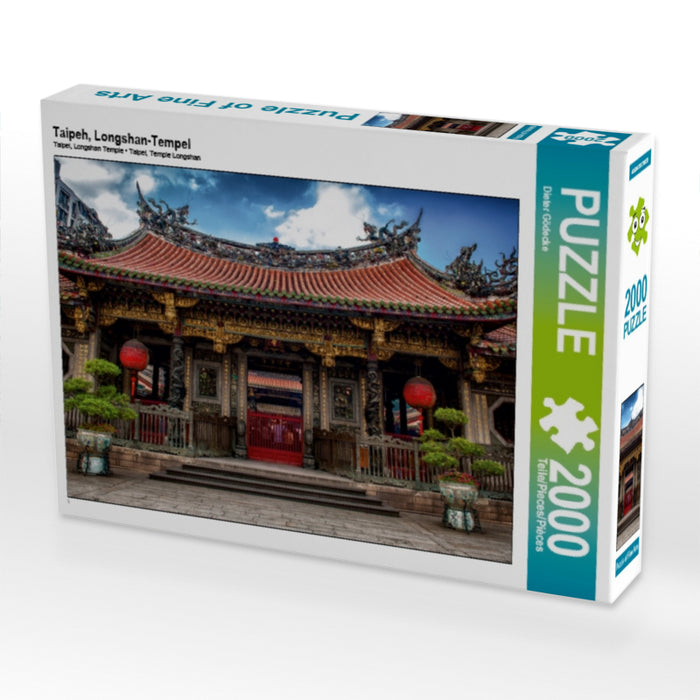Taipeh, Longshan-Tempel - CALVENDO Foto-Puzzle - calvendoverlag 29.99