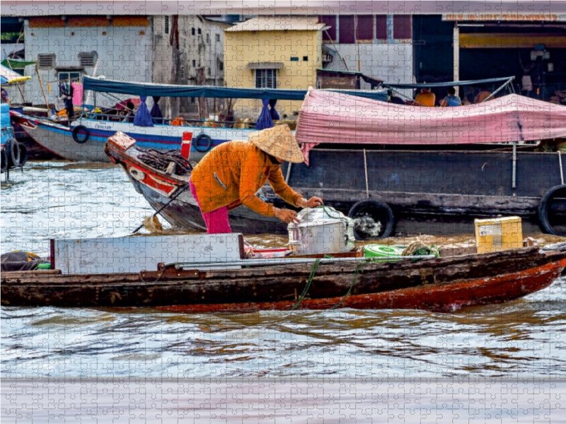 Vietnam, Chua Vinh Trang - CALVENDO Foto-Puzzle - calvendoverlag 29.99