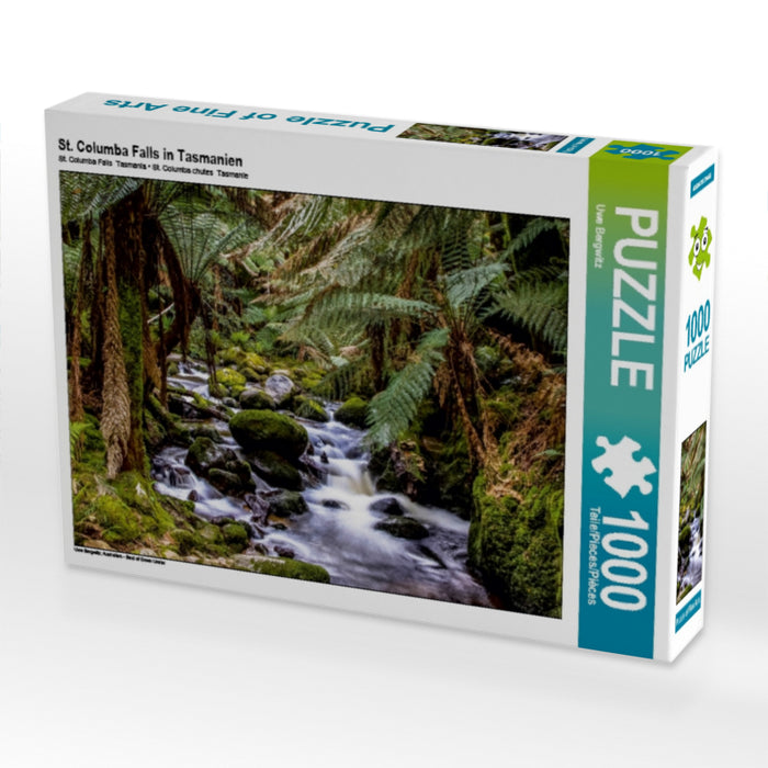 St. Columba Falls in Tasmanien - CALVENDO Foto-Puzzle - calvendoverlag 29.99