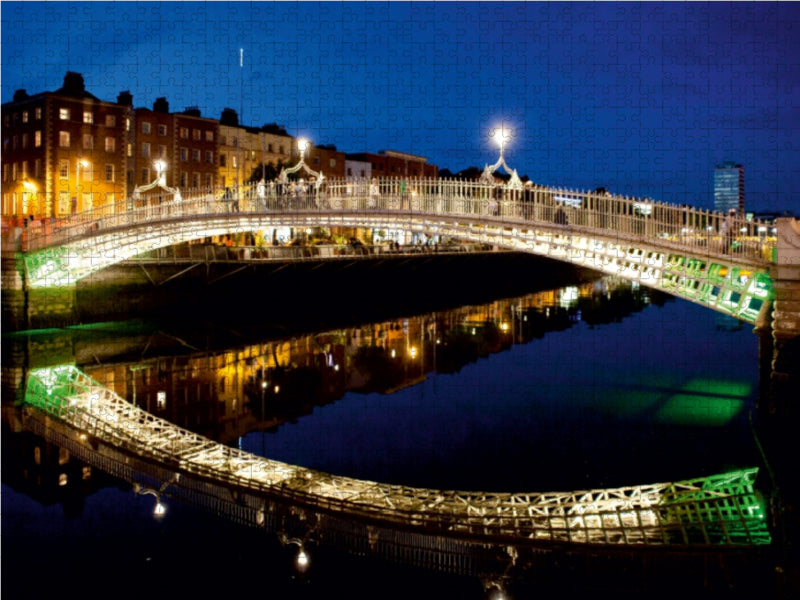 Ha´penny Bridge, Dublin - CALVENDO Foto-Puzzle - calvendoverlag 49.99