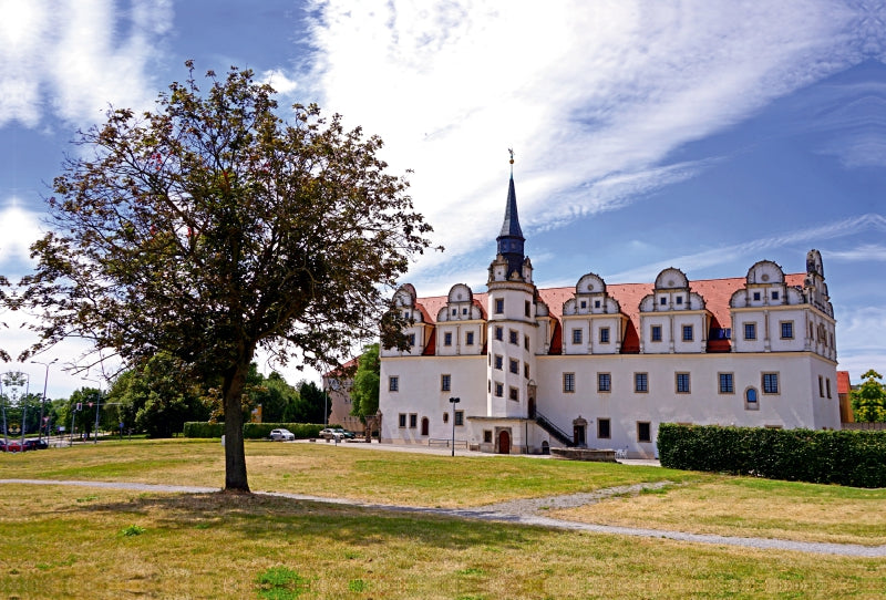 Premium Textil-Leinwand Premium Textil-Leinwand 120 cm x 80 cm quer Museum für Stadtgeschichte in Dessau