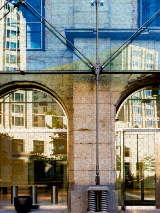Spiegelungen in der Architektur - CALVENDO Foto-Puzzle - calvendoverlag 29.99