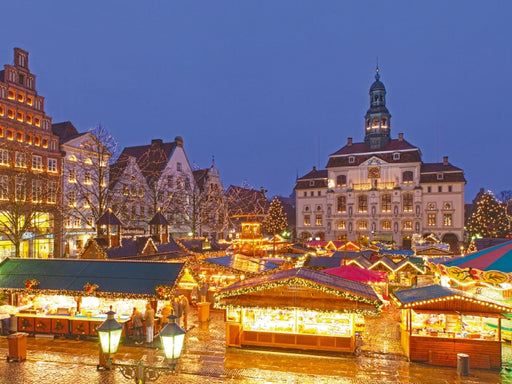Weihnachtsmarkt, Lüneburg - CALVENDO Foto-Puzzle - calvendoverlag 39.99