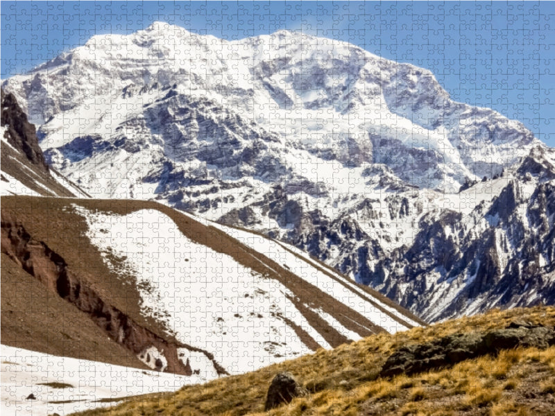 Aconcagua - höchster Berg Amerikas - CALVENDO Foto-Puzzle - calvendoverlag 29.99