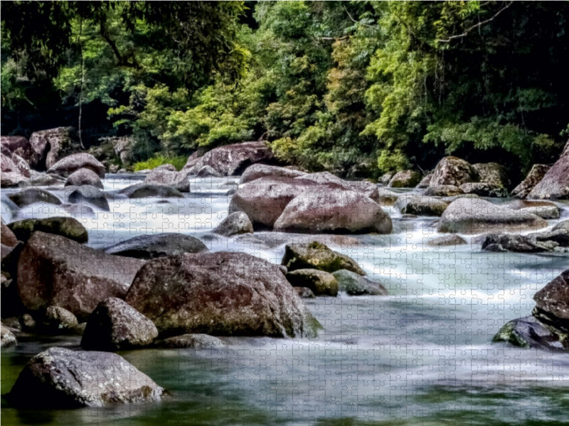 Mossman Gorge in Queensland - CALVENDO Foto-Puzzle - calvendoverlag 29.99