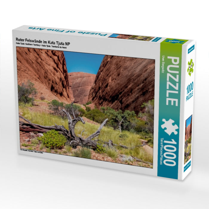 Roter Felswände im Kata Tjuta NP - CALVENDO Foto-Puzzle - calvendoverlag 29.99