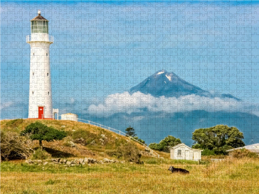 Leuchtturm am Mount Taranaki - CALVENDO Foto-Puzzle - calvendoverlag 29.99