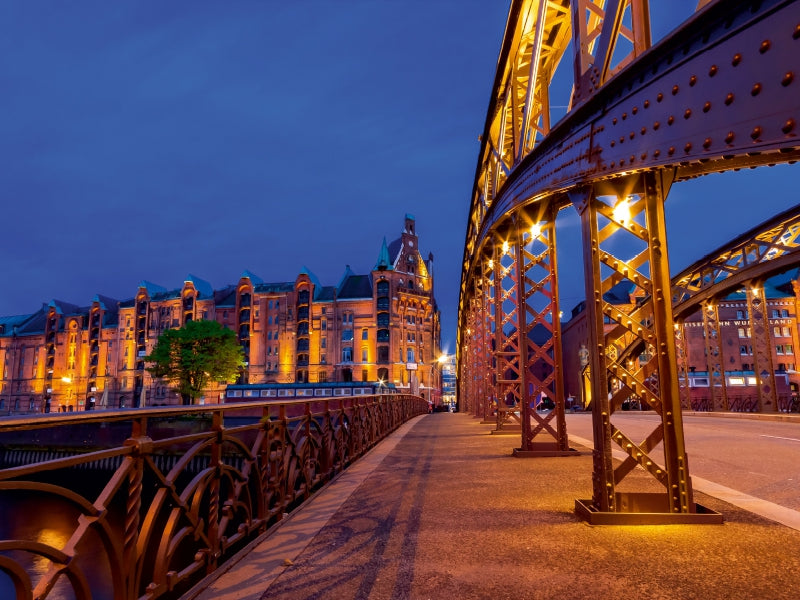 Hamburgs Speicherstadt ist UNESCO Welterbe - CALVENDO Foto-Puzzle - calvendoverlag 29.99