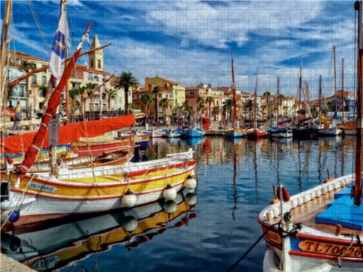 Sanary-sur-Mer, Frankreich - CALVENDO Foto-Puzzle - calvendoverlag 29.99