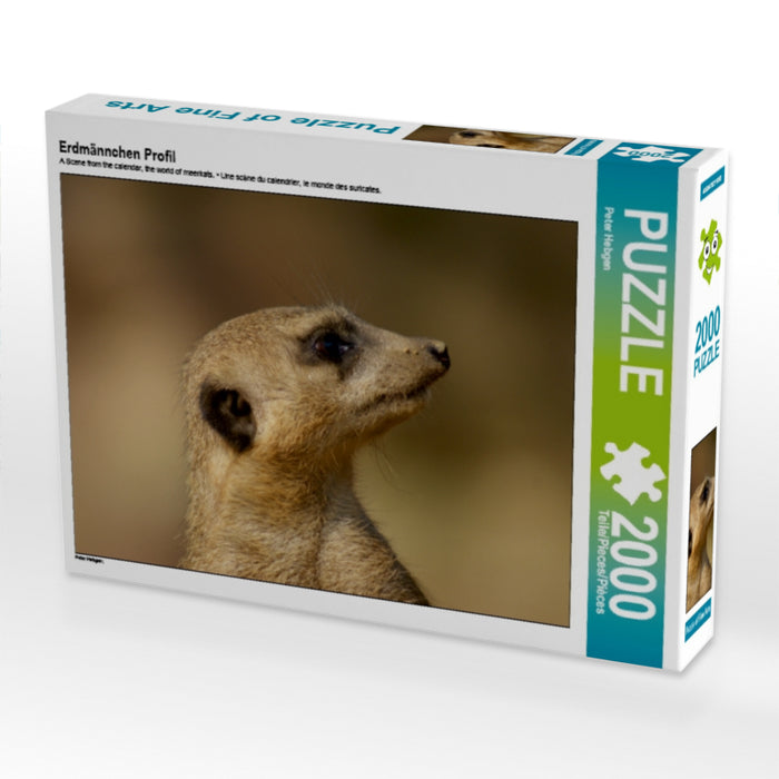 Erdmännchen Profil - CALVENDO Foto-Puzzle - calvendoverlag 39.99