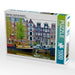 Amsterdam - Gracht mit Hausboot - CALVENDO Foto-Puzzle - calvendoverlag 29.99