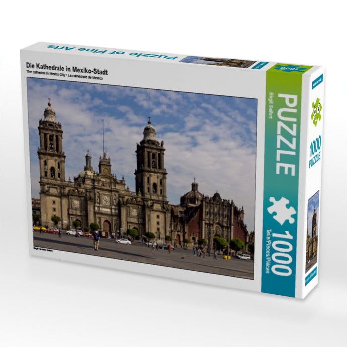 Die Kathedrale in Mexiko-Stadt - CALVENDO Foto-Puzzle - calvendoverlag 38.99