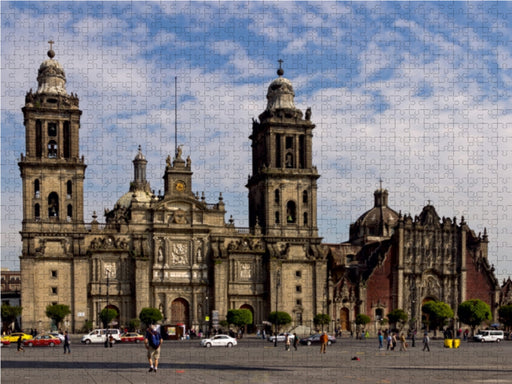 Die Kathedrale in Mexiko-Stadt - CALVENDO Foto-Puzzle - calvendoverlag 38.99