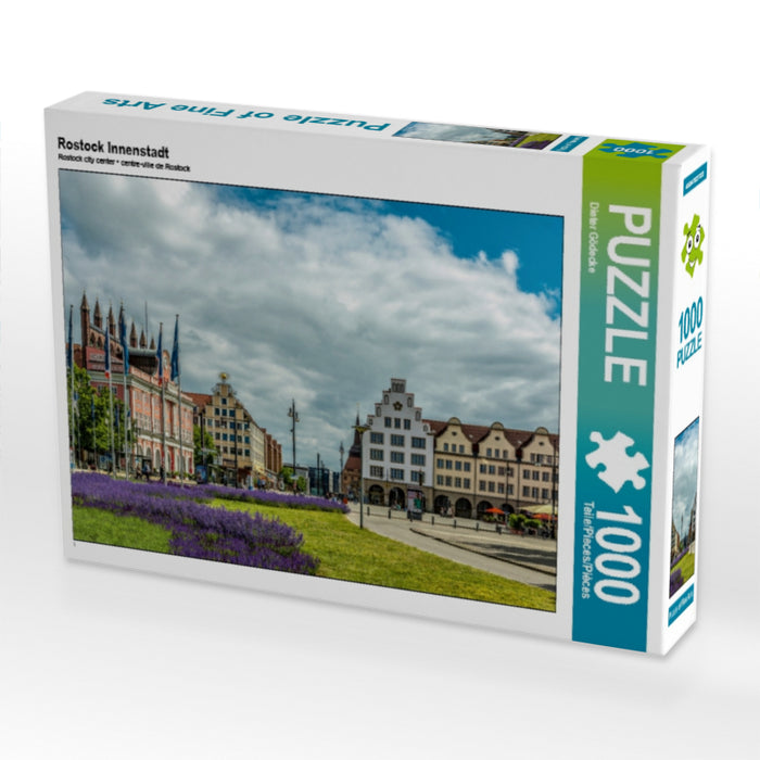 Rostock Innenstadt - CALVENDO Foto-Puzzle - calvendoverlag 29.99