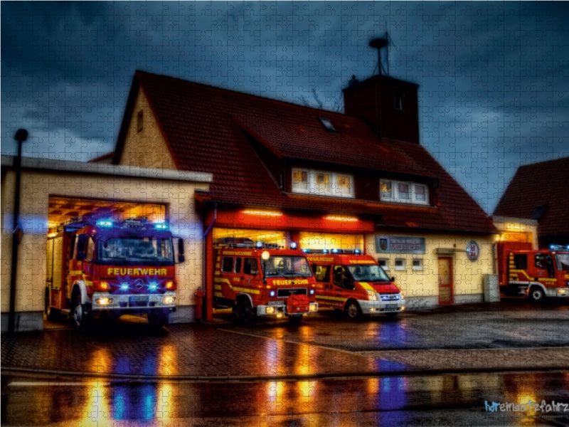 Freiwillige Feuerwehr Harlingerode - CALVENDO Foto-Puzzle - calvendoverlag 39.99