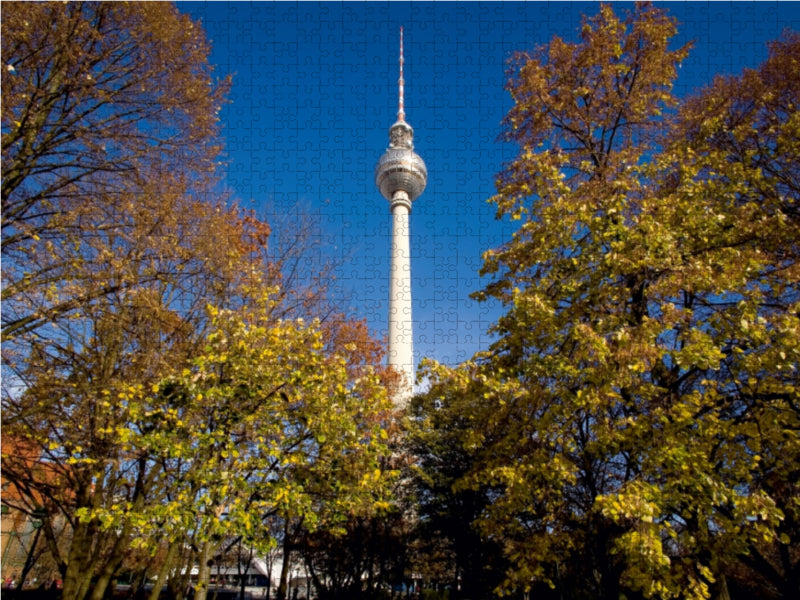 Fernsehturm am Alexanderplatz - CALVENDO Foto-Puzzle - calvendoverlag 29.99