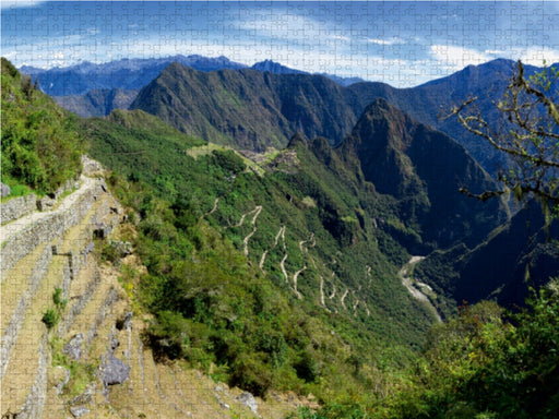 Machu Picchu, 2.360 m ü. M., Peru - CALVENDO Foto-Puzzle - calvendoverlag 29.99