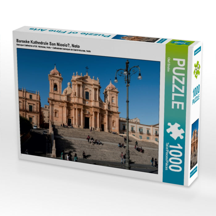 Barocke Kathedrale San Nicolo?, Noto - CALVENDO Foto-Puzzle - calvendoverlag 29.99