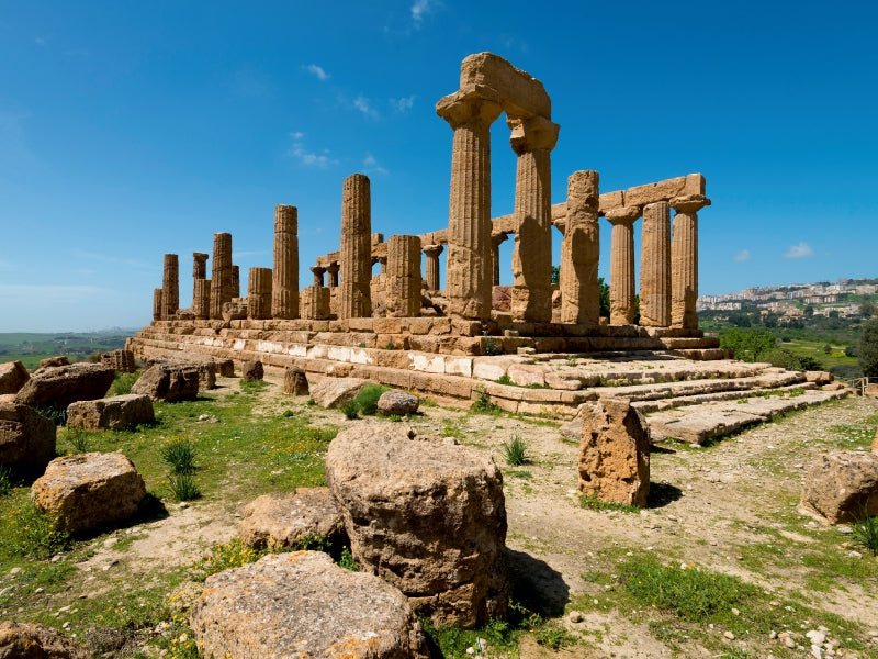 Hera-Tempel im Tal der Tempel bei Agrigento - CALVENDO Foto-Puzzle - calvendoverlag 29.99