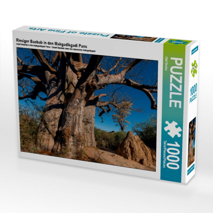 Riesiger Baobab in den Makgadikgadi Pans - CALVENDO Foto-Puzzle - calvendoverlag 29.99