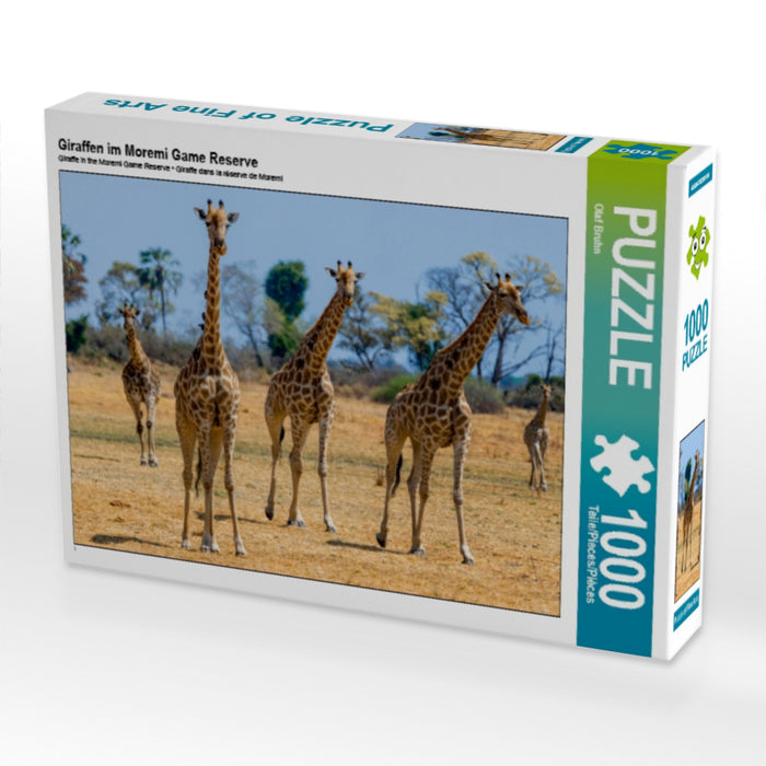 Giraffen im Moremi Game Reserve - CALVENDO Foto-Puzzle - calvendoverlag 29.99