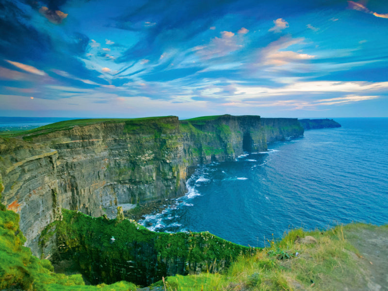 Sehnsucht Irland - Die Cliffs of Moher in County Clare sind eines der grandiosesten Naturschauspiele - CALVENDO Foto-Puzzle - calvendoverlag 29.99