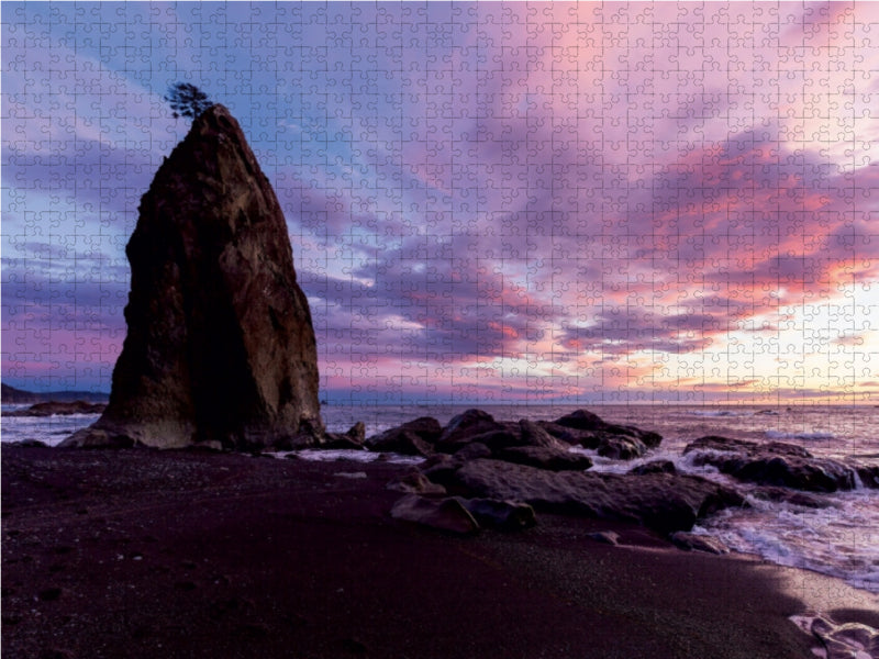 Rialto Beach - Olympic National Park - CALVENDO Foto-Puzzle - calvendoverlag 29.99