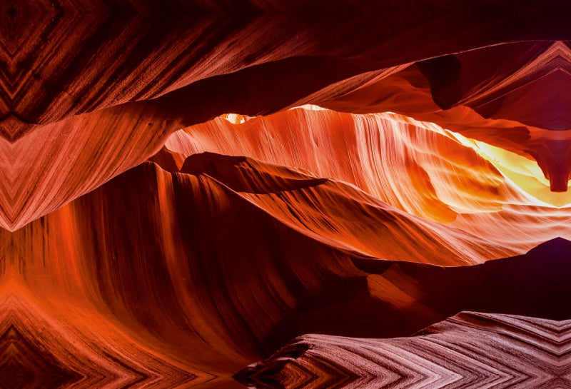 Premium Textil-Leinwand Premium Textil-Leinwand 90 cm x 60 cm quer Antelope Canyon - Arizona