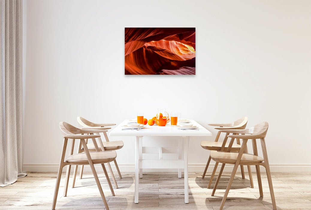 Premium Textil-Leinwand Premium Textil-Leinwand 90 cm x 60 cm quer Antelope Canyon - Arizona