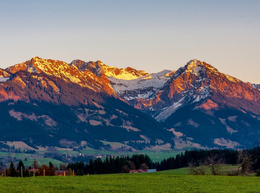 Alpenglühen - CALVENDO Foto-Puzzle - calvendoverlag 29.99