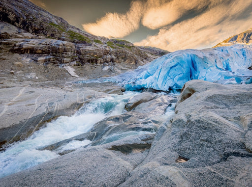 Sehnsucht Norwegen - Der Nigardsbreen ist nur einer der unzähligen Gletscher - CALVENDO Foto-Puzzle - calvendoverlag 29.99