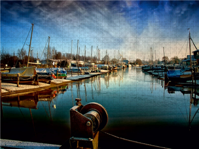 Ein Bild aus dem Kalender Friesland - verzauberte Landschaft an der Nordsee / UK-Version - CALVENDO Foto-Puzzle - calvendoverlag 39.99