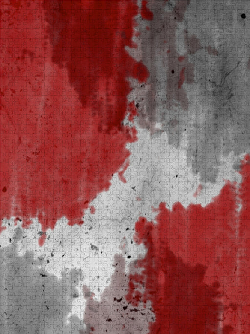 Rote und graue Flecken - CALVENDO Foto-Puzzle - calvendoverlag 29.99