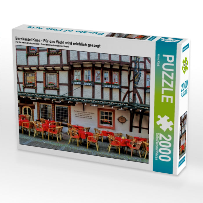 Bernkastel Kues - Für das Wohl wird reichlich gesorgt - CALVENDO Foto-Puzzle - calvendoverlag 29.99