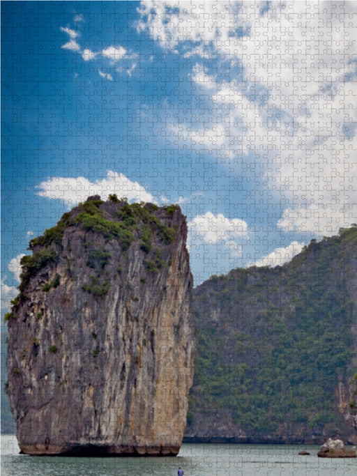 Felsformationen in der Ha Long Bucht - CALVENDO Foto-Puzzle - calvendoverlag 29.99