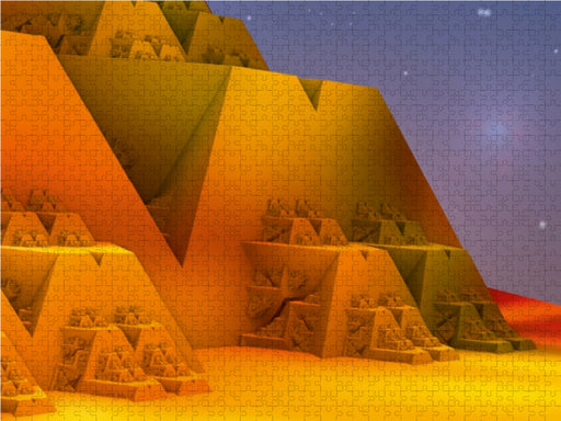 Stadtpyramide Monocerotis - CALVENDO Foto-Puzzle - calvendoverlag 29.99