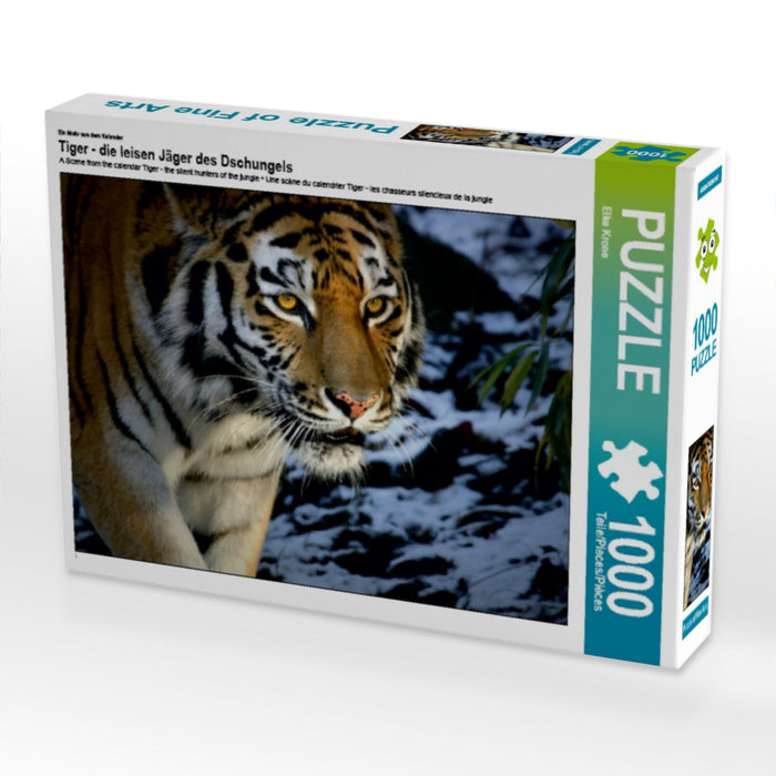 Tiger - die leisen Jäger des Dschungels - CALVENDO Foto-Puzzle - calvendoverlag 29.99