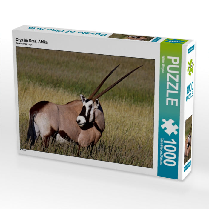 Oryx im Gras, Afrika - CALVENDO Foto-Puzzle - calvendoverlag 29.99